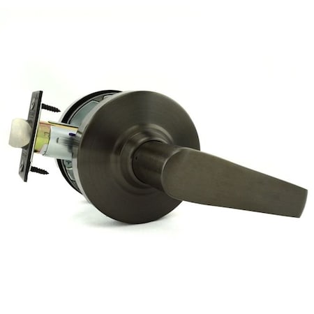 Schlage Commercial Passage Saturn Lever 47267038 2-3/4" Springlatch ANSI Strike Oil Rubbed Bronze ALX10SAT613